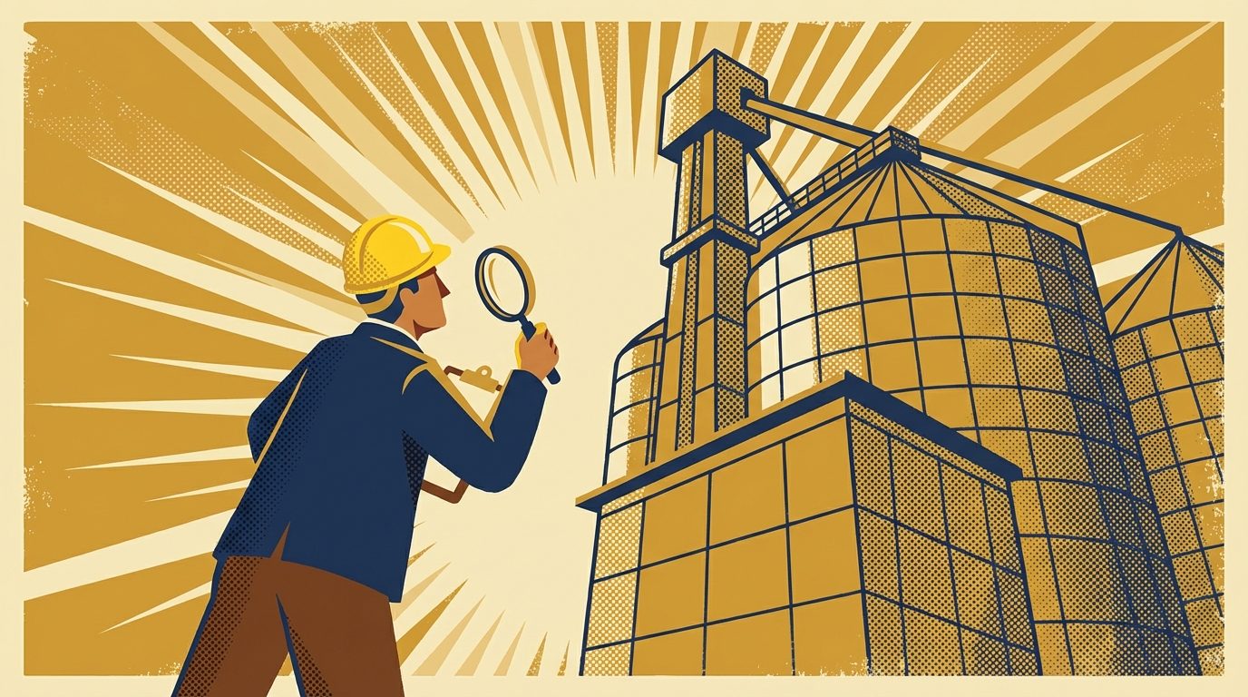 Silo Inspector at Work